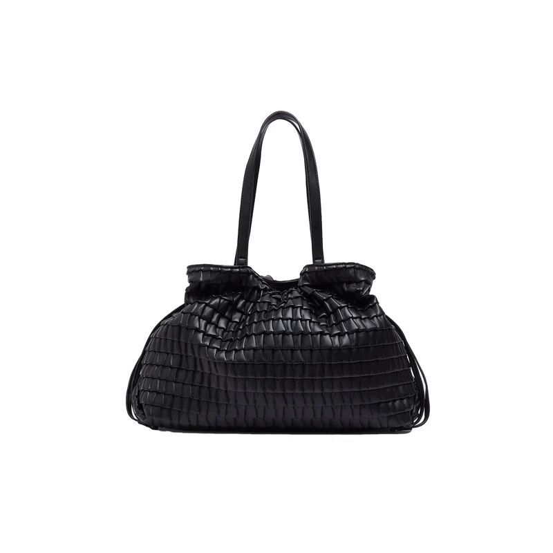 Borsa Donna Riccy goffrata Nero