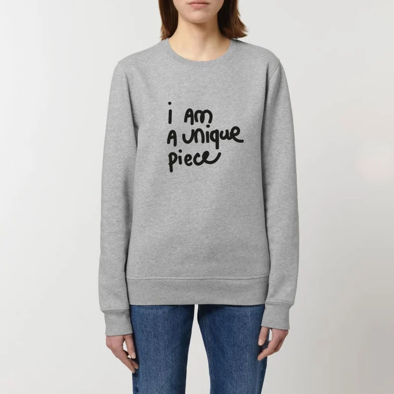 Felpa I.A.U.P. heather grey