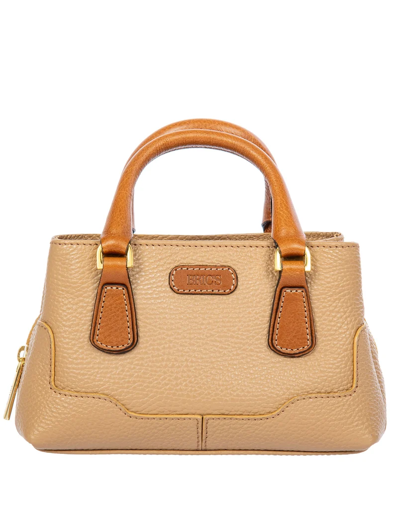 Perla mini leather bag