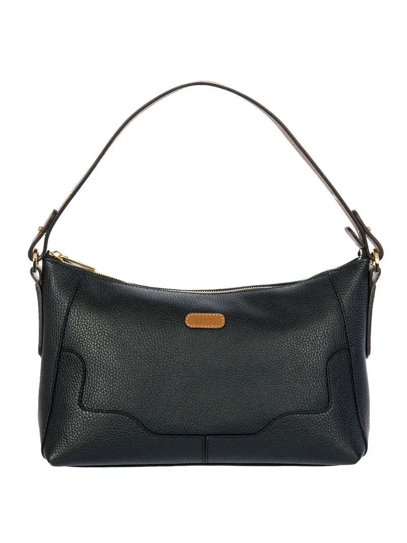 Perla leather shoulder bag