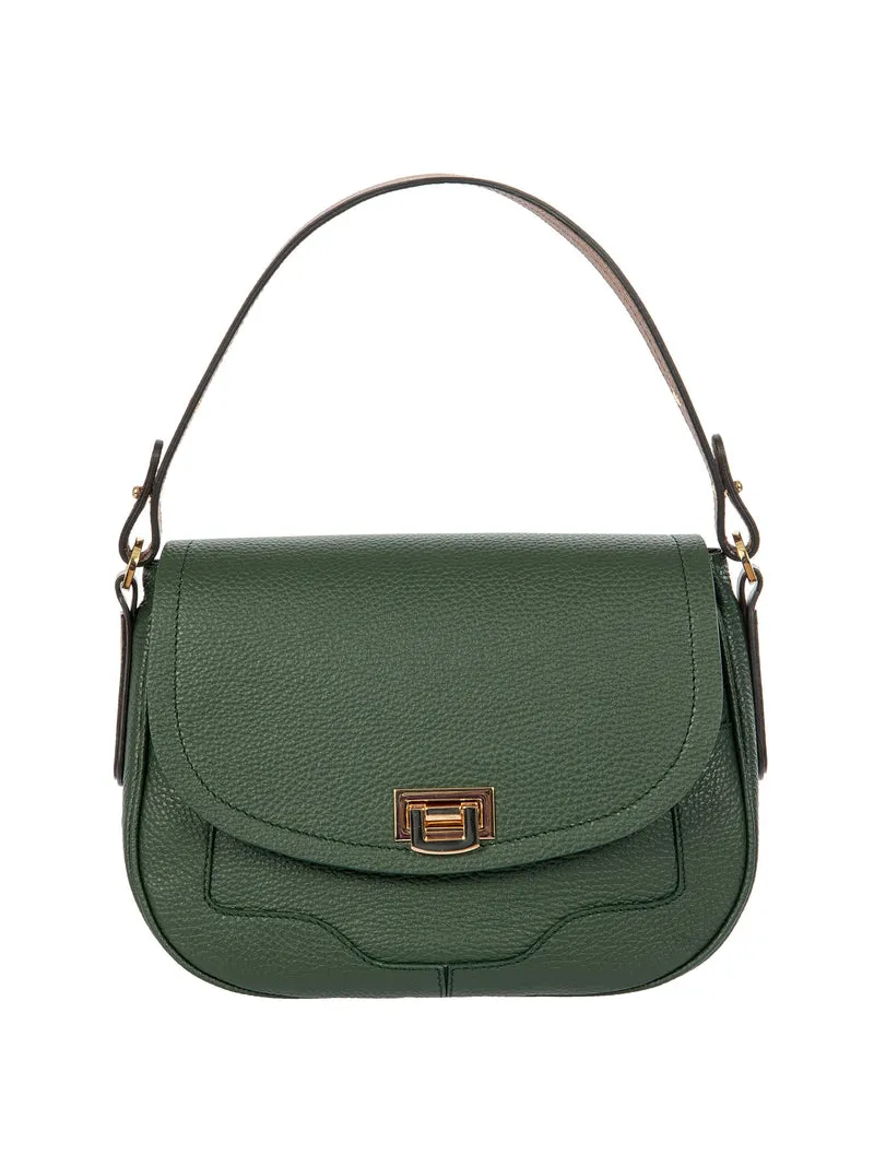 Medium size leather bag Perla