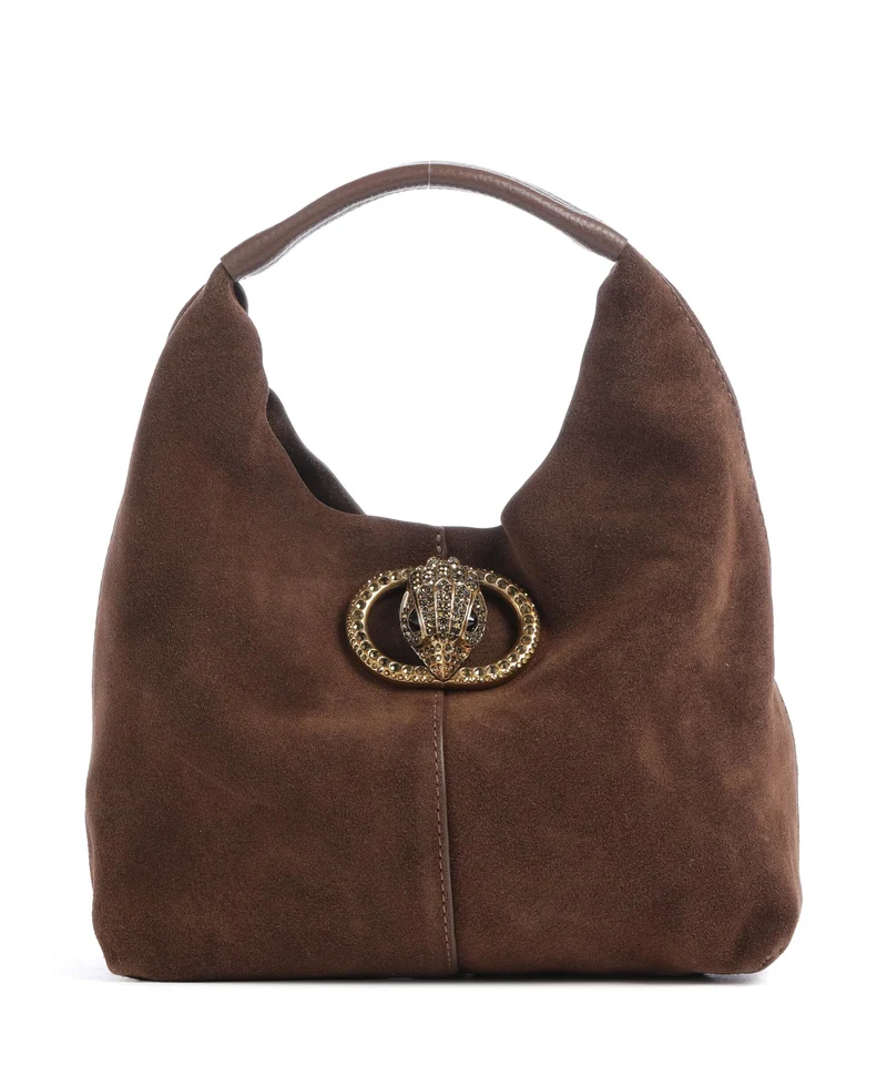 Kurt Geiger Chelsea Small Borsa hobo dark brown