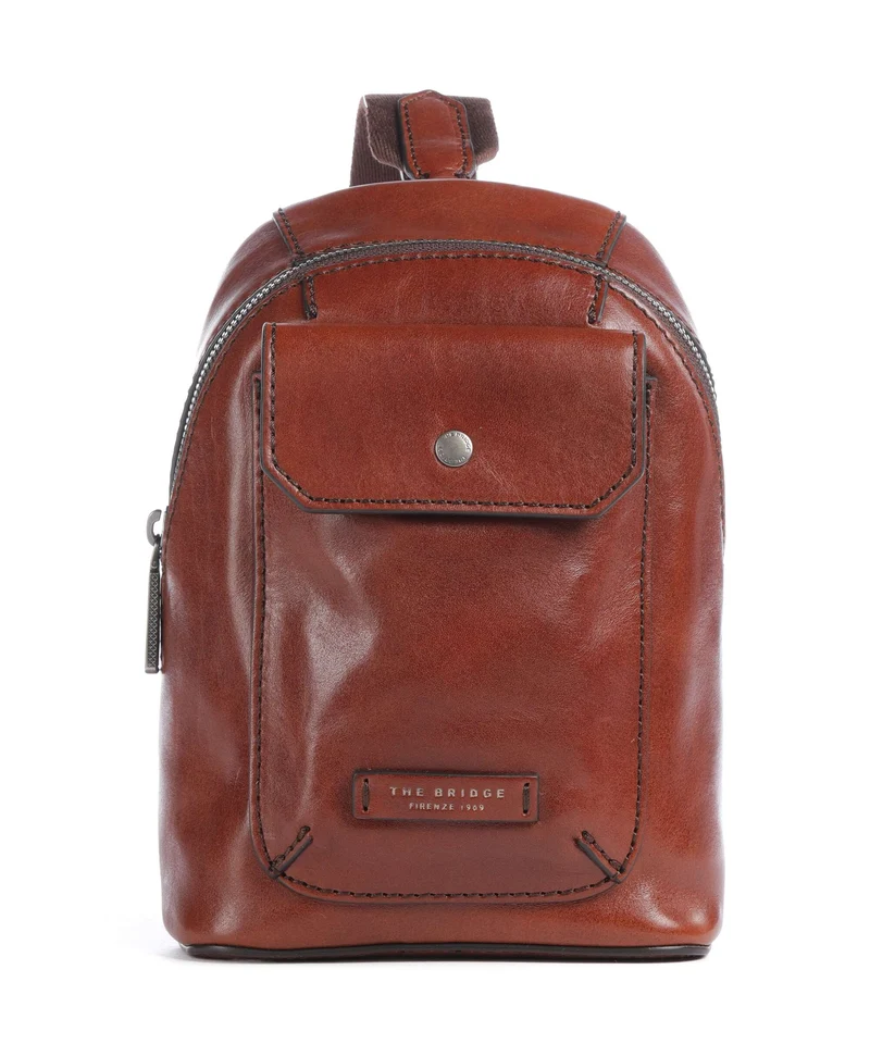 The Bridge Mattia Borsa sling marrone