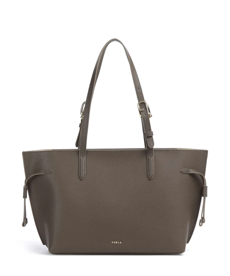 Furla Ava M Borsa shopper mogano/cremino