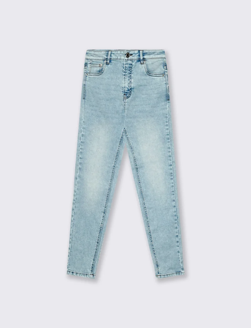 JEANS BASICO SKINNY - Denim