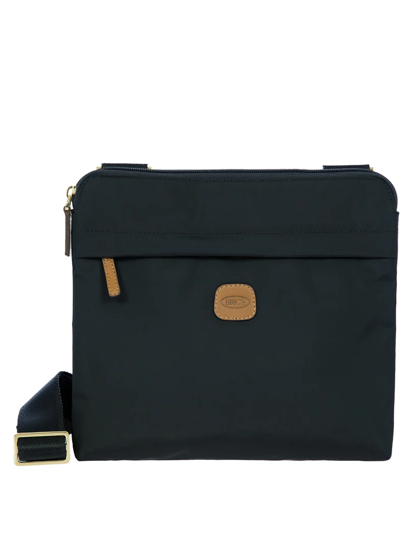 Medium recycled fabric crossbody bag