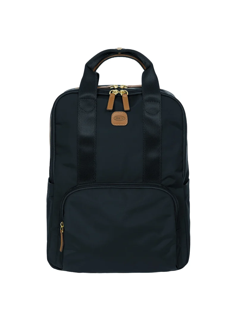 Bric's X-Travel medium backpack in nylon with leather details