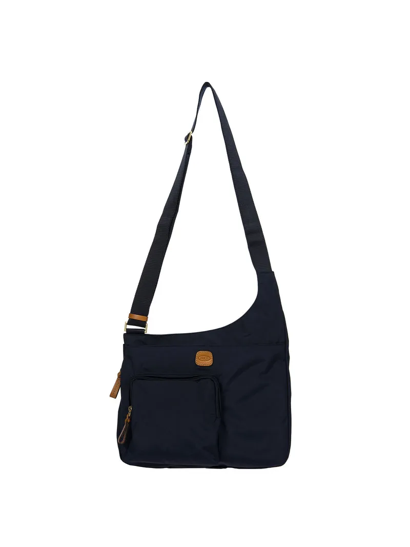 Recycled nylon medium shoulderbag