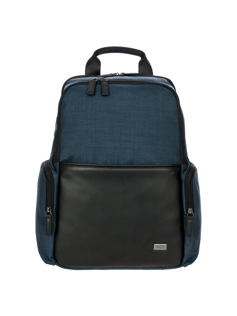 Business backpack L expandable with device compartment and usb plug-in