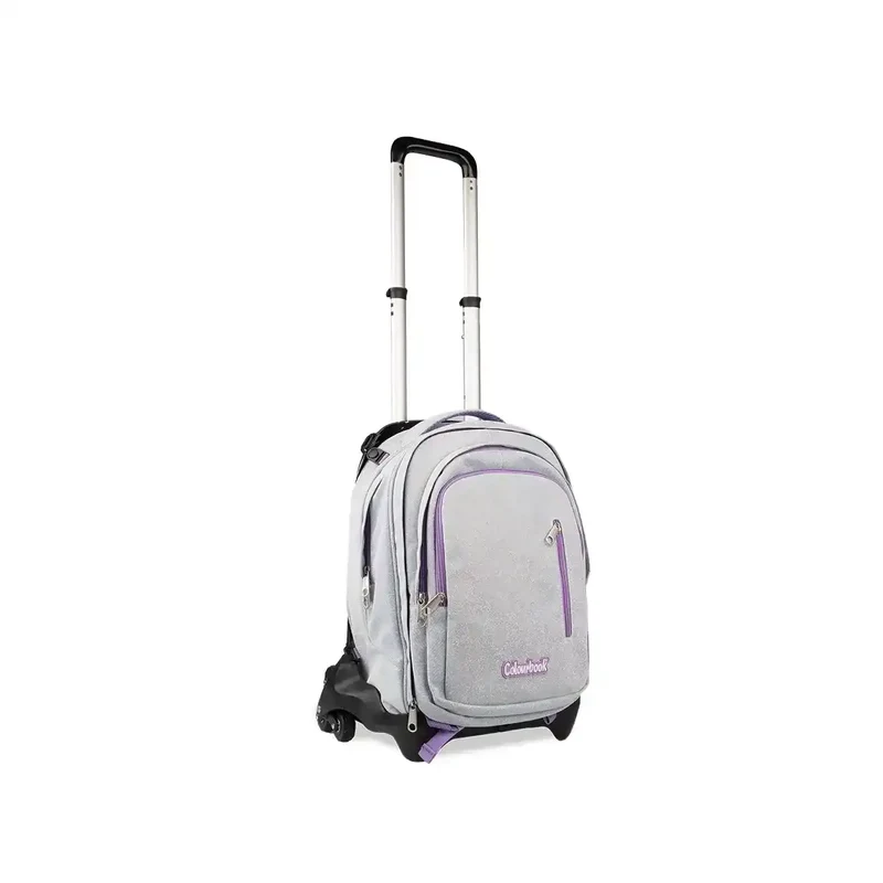 Trolley Scuola Glitter 35 L Colourbook(Argento)