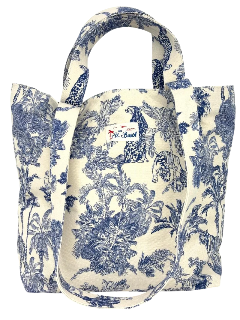 BORSA BIANCA FLOREALE