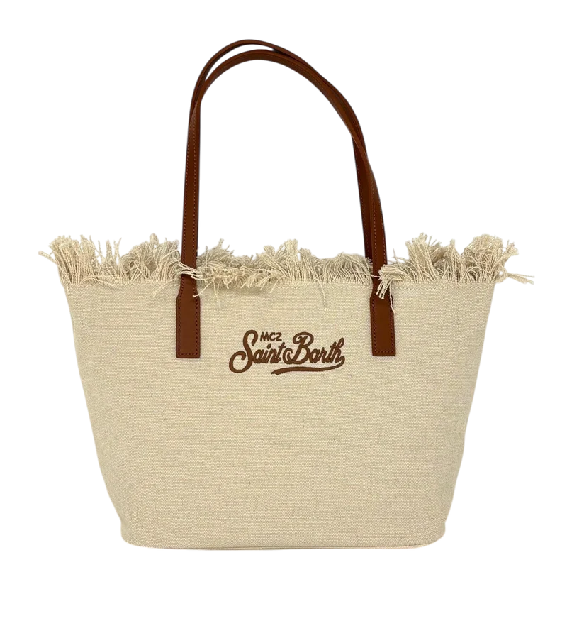 BORSA A MANO CREMA GRANDE