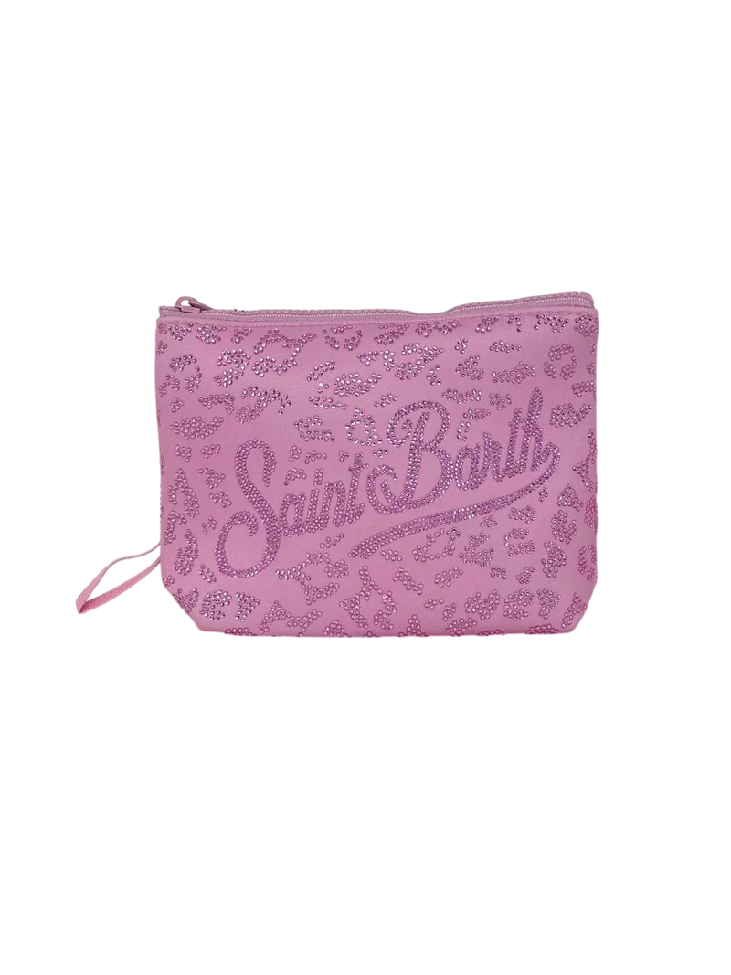 POCHETTE ROSA CON STRASS