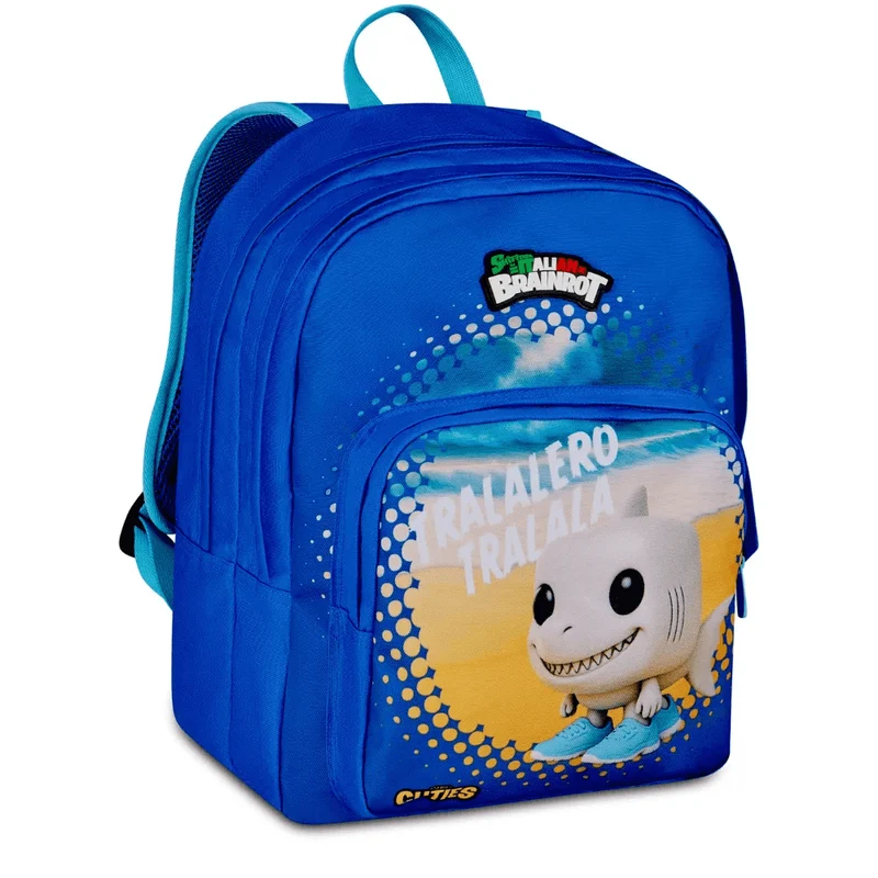 Zaino Scuola Tralalero Tralala Skifidol Brainrot