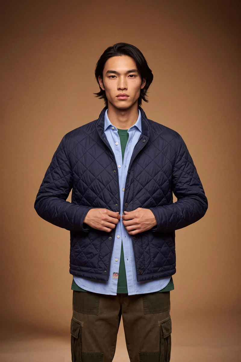 Herren-Steppjacke aus Nylon - Danny