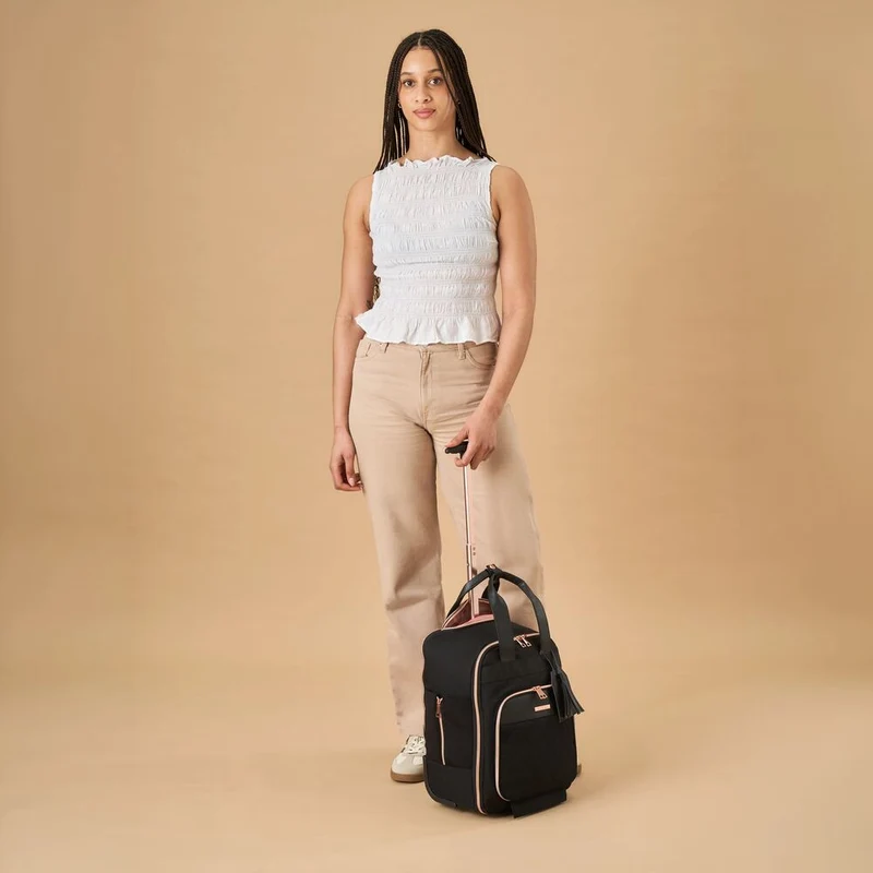 Travel Hack 24L Hybrid Trolley Underseat Backpack 40x30x20 cm