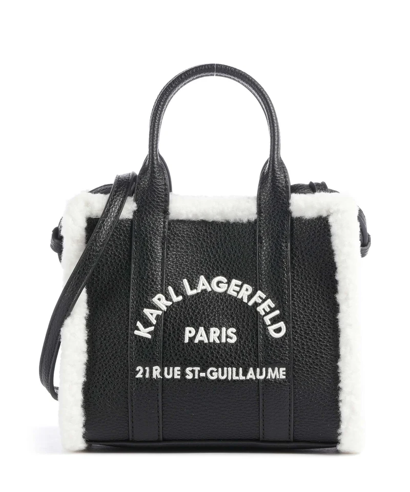 Karl Lagerfeld K/Rue St Guillaume Mini Borsa a tracolla black