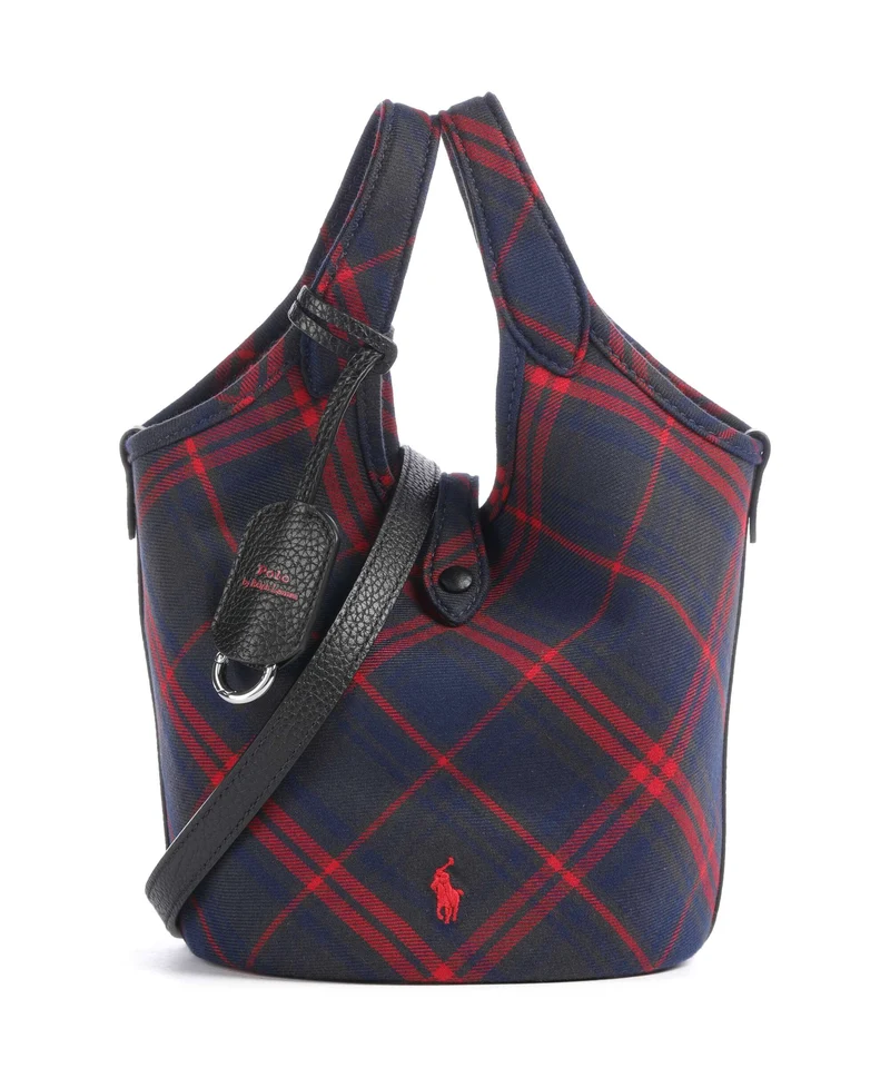 Polo Ralph Lauren Play Small Borsa a mano multi plaid