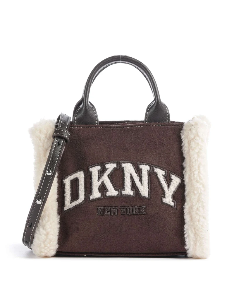DKNY Hadlee Mini Borsa a tracolla coffee bean