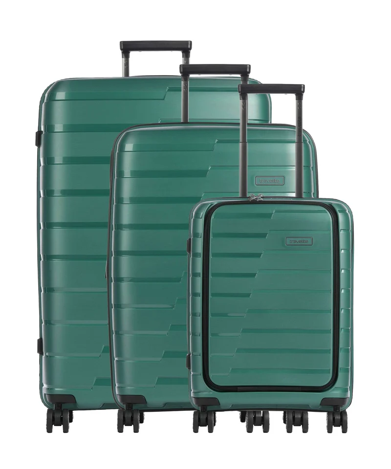 Travelite Air Base Set valigie trolley (4 ruote) smaragd