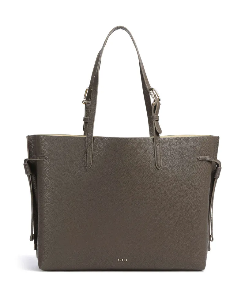 Furla Ava L Borsa shopper mogano/cremino