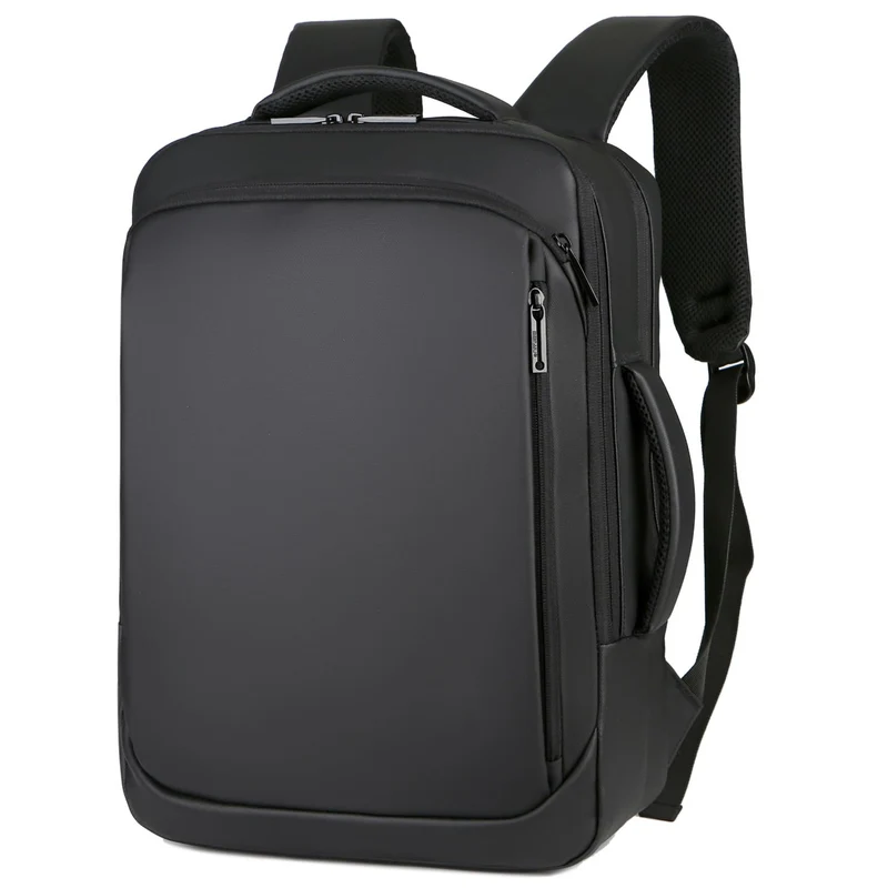 Zaino Porta PC Borsa per PC Portatile Custodia Computer Notebook Laptop Con Attacco USB Uomo Scuola Lavoro Casual Nero KM1