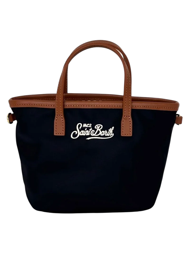 BORSA DONNA NERA IN NYLON