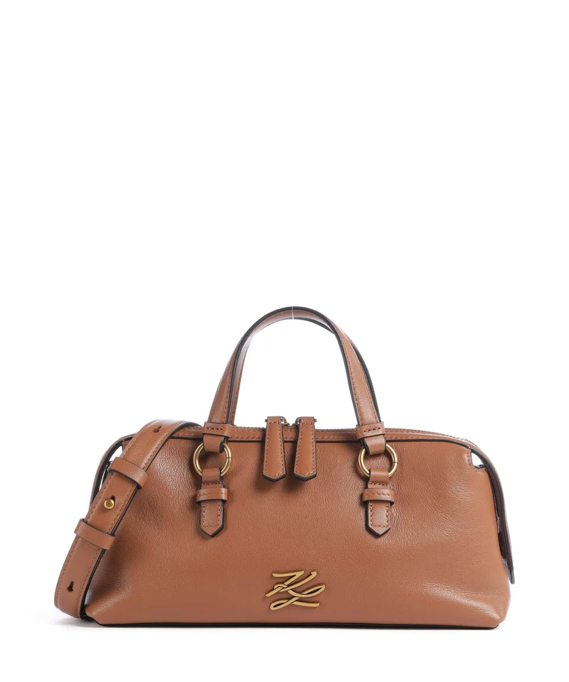 Karl Lagerfeld K/Autograph Borsa a mano dark tan