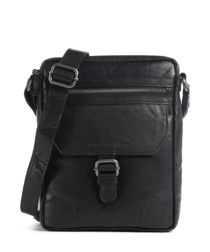 Spikes & Sparrow Bronco Nebraska Borsa a tracolla black