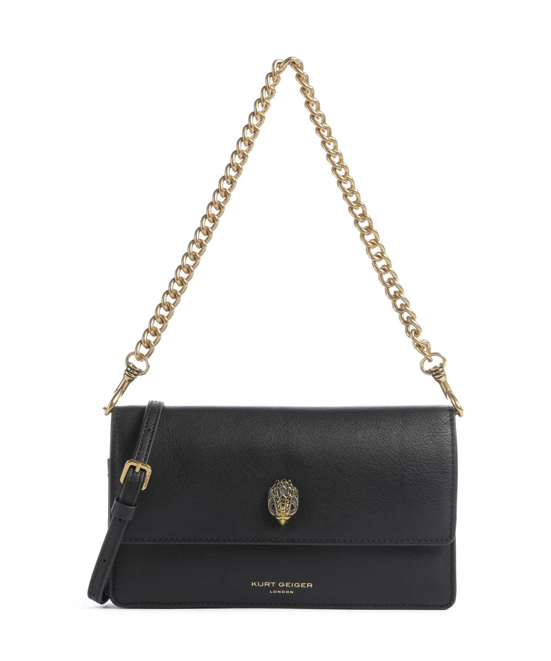 Kurt Geiger Sloane Soft Small Borsa a spalla black