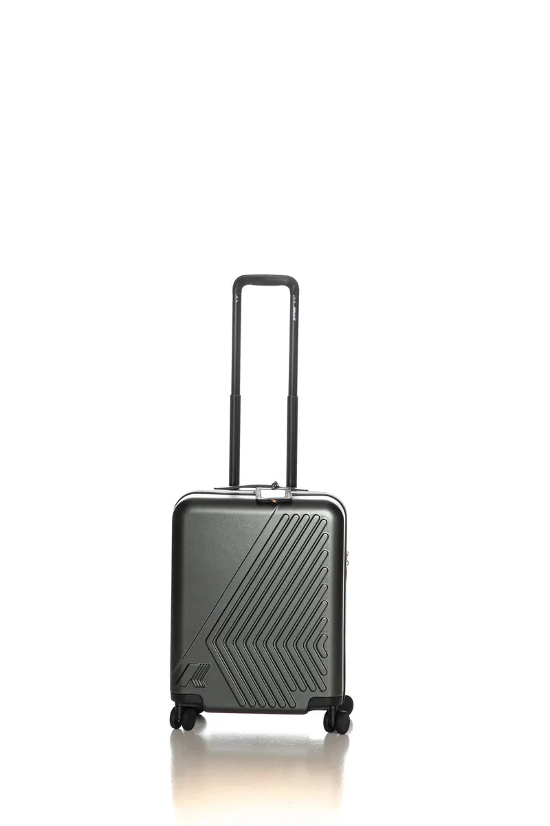Trolley K-Way Eudoxie Lg Unisex Verde Foresta Scuro In Policarbonato