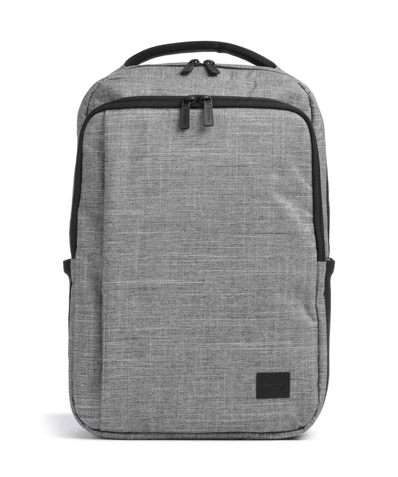 Herschel Kaslo Tech 20 Zaino raven crosshatch