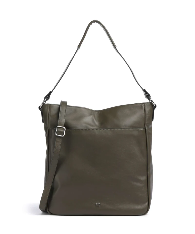 Castelijn & Beerens Babette Nappa Borsa hobo dark military
