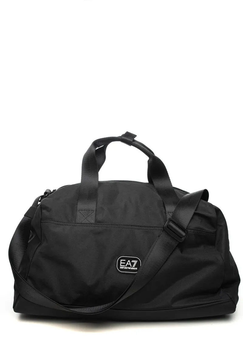 Borsone Ea7 Train Carryover Gym Bag Da Uomo Nero In Poliestere