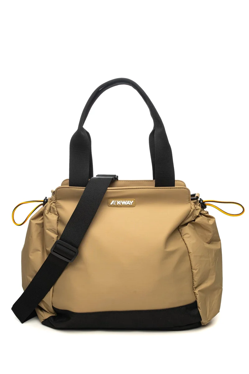 Borsa K-Way Aisy Da Donna Sabbia In Nylon