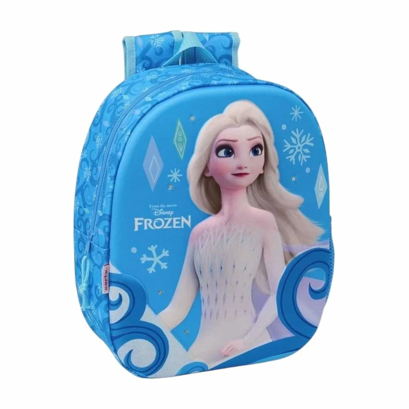 Zaino asilo Frozen con figura 3D e luci LED