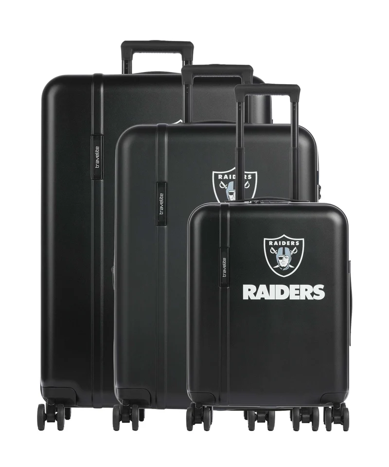 Travelite NFL Set valigie trolley (4 ruote) las vegas raiders