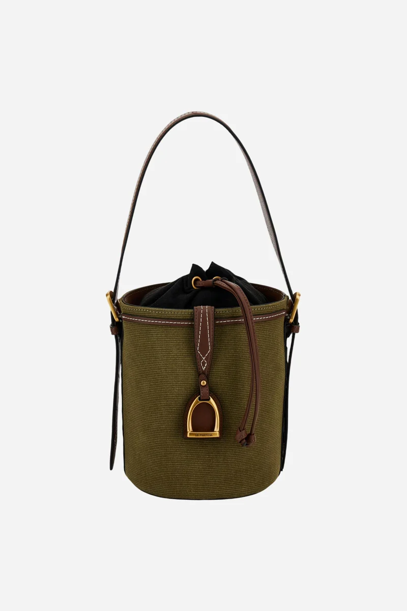 Beuteltasche aus gewaschenem Canvas – Small Bucket