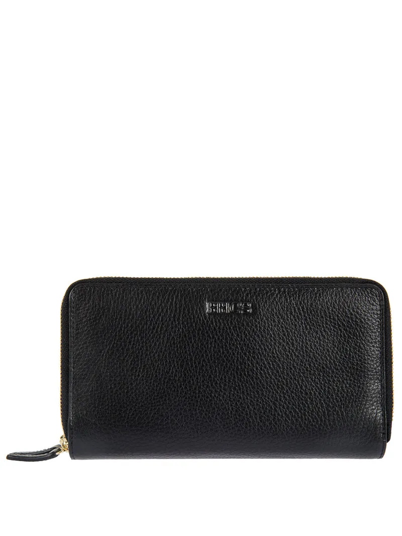 Marmolada genuine leather double zip wallet