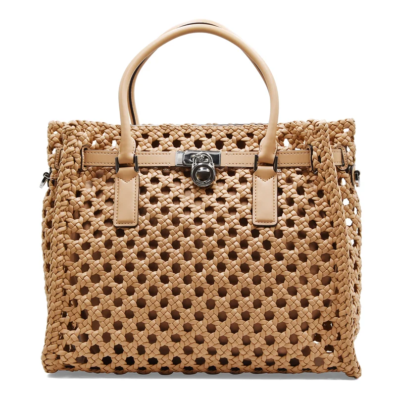 Borsa Donna Michael Kors Hamilton Moderne Grande Intrecciata