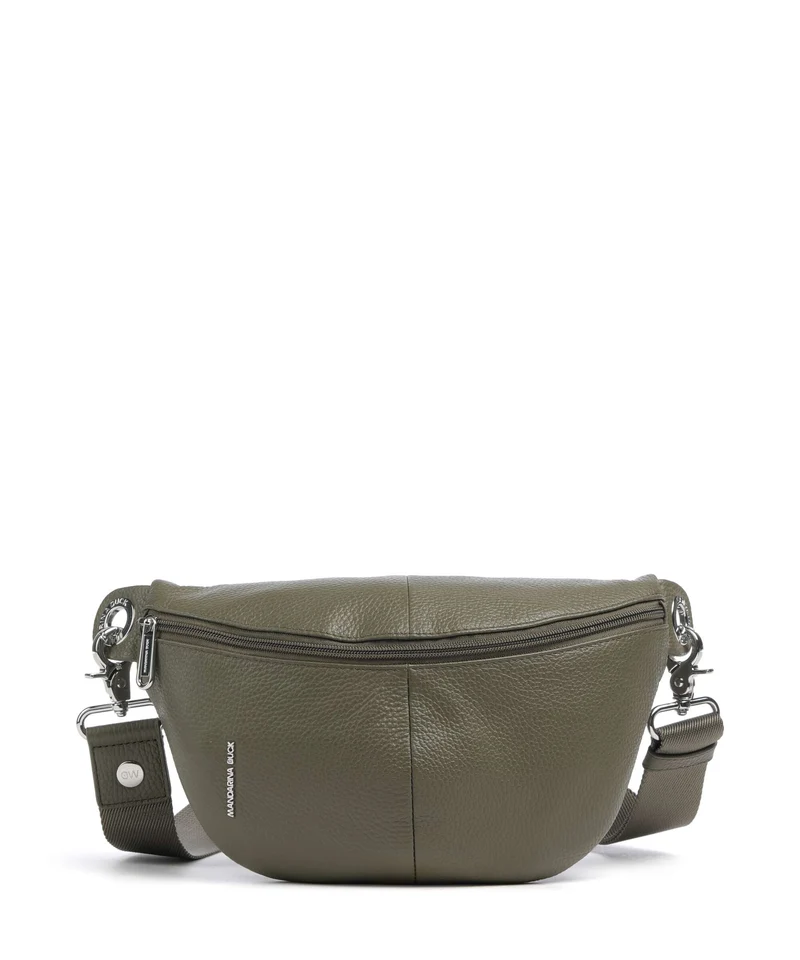 Mandarina Duck Mellow Leather Marsupio winter olive