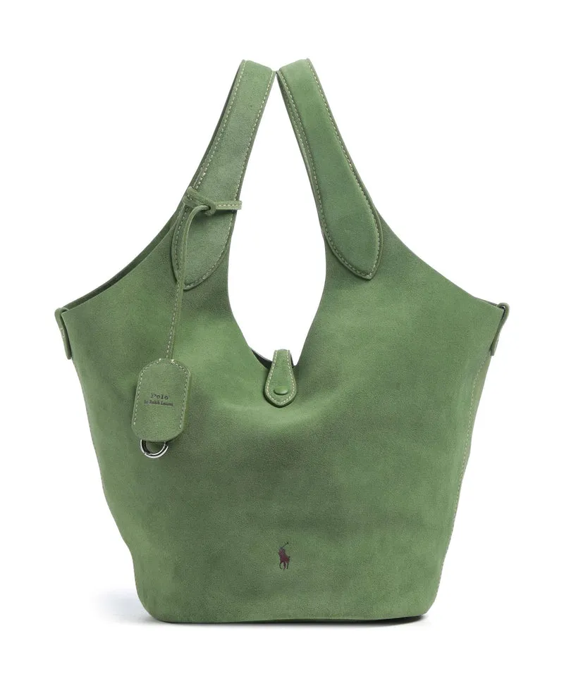 Polo Ralph Lauren Play Medium Borsa a mano pesto