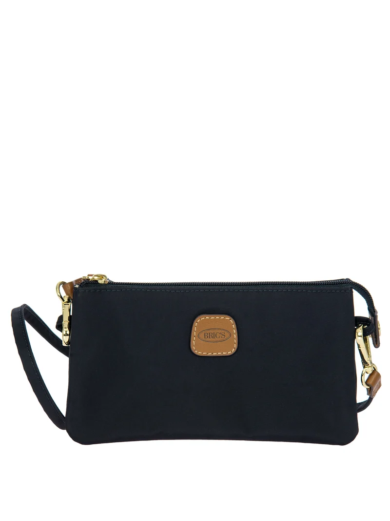3-pocket clutch bag in recycled fabric