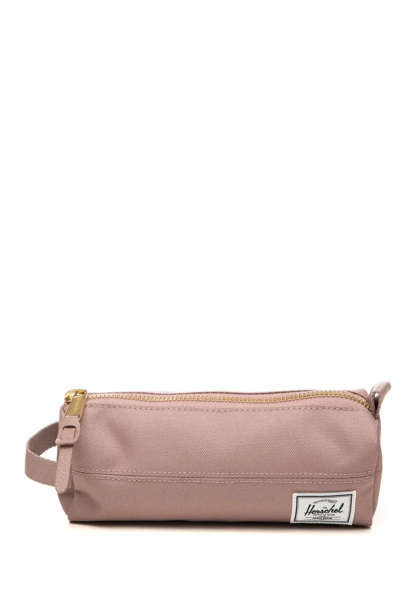 Astuccio Settlement Pencil Case Herschel Unisex Rosa Ash Rose 21x6x7 Cm