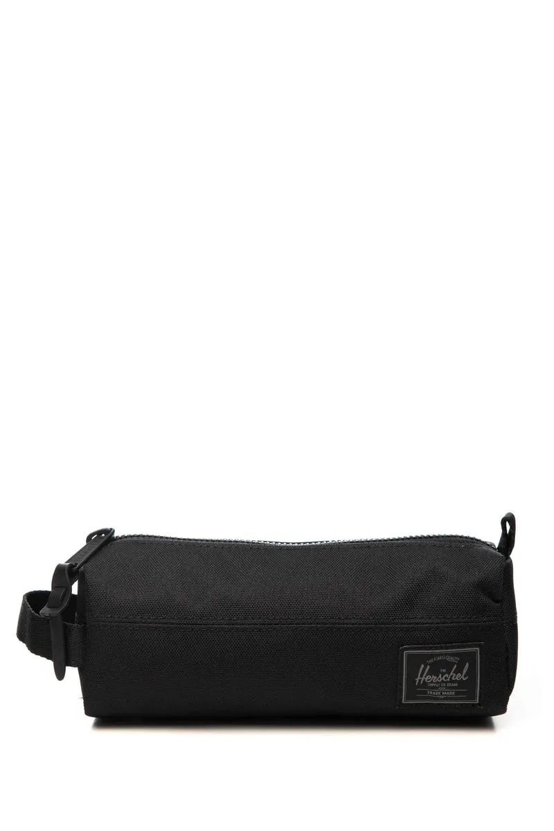 Astuccio Settlement Pencil Case Herschel Unisex Nero Tonal 21x6x7 Cm