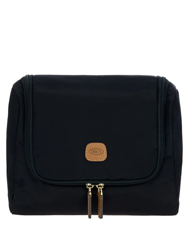 Multi-pocket briefcase in recycled fabric