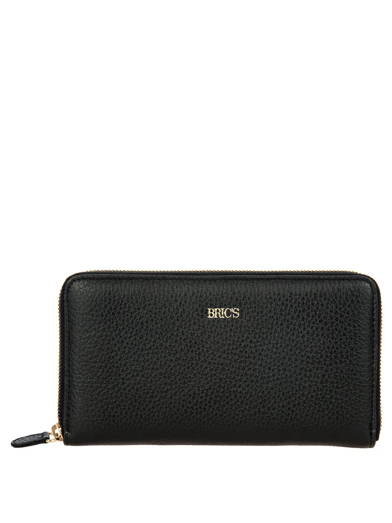 Verbena large leather wallet