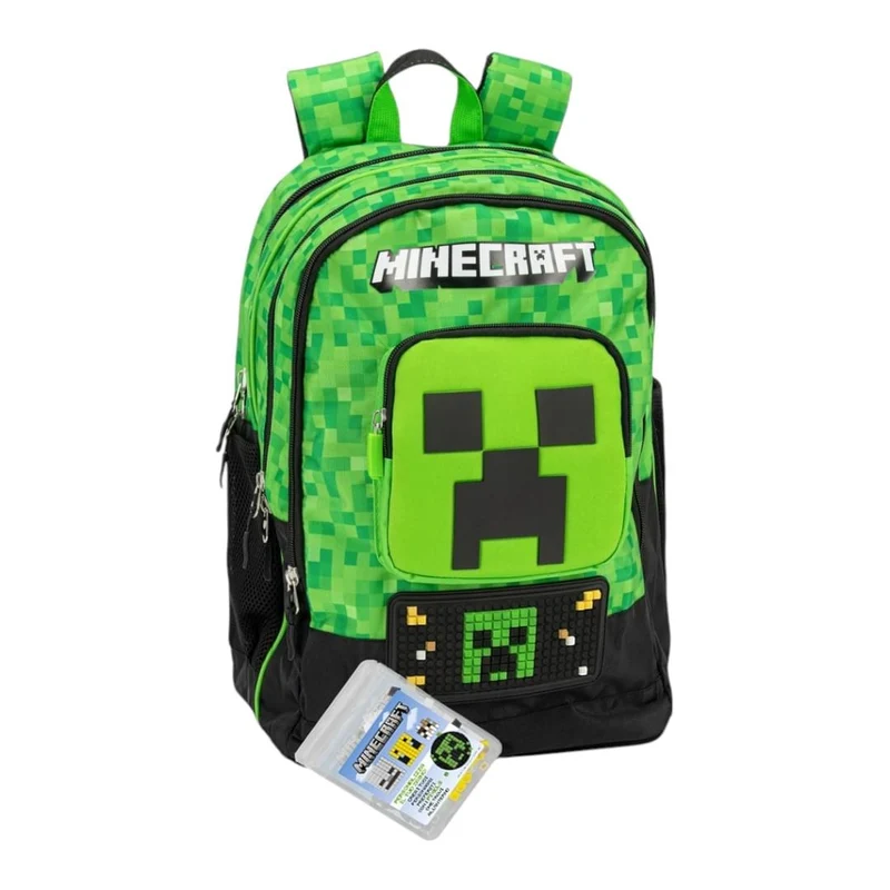 Zaino Scuola Ufficiale Minecraft Panini