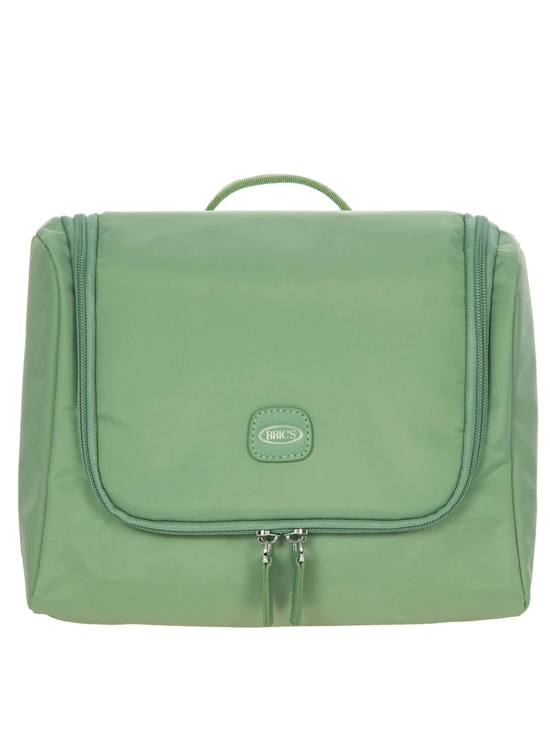 Monochrome multi-pocket briefcase