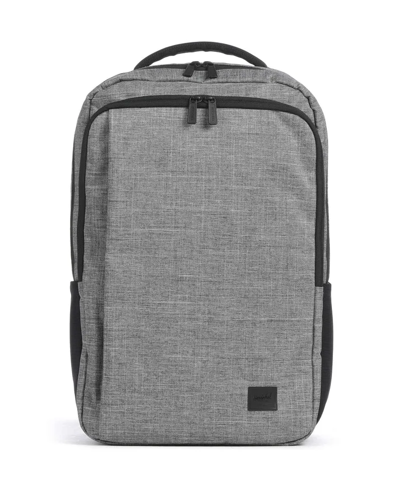 Herschel Kaslo Tech 30 Zaino raven crosshatch